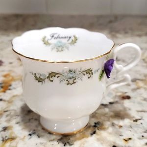 Maruri February Bone China teacup 1977